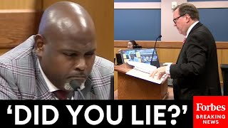 SHOCK MOMENT Nathan Wades ExLawyer Asked Point Blank If Hes Lied About Wade And Fani Willis [upl. by Eneleahcim]