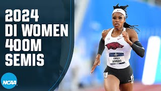 Womens 400m semifinals  2024 NCAA outdoor track and field championships [upl. by Leamse]