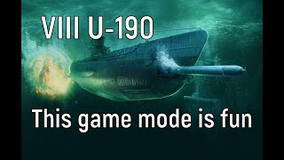 World of Warships  VIII U190 Replay this game mode is fun [upl. by Terrijo]