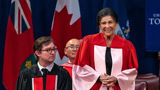 Alanis Obomsawin U of T honorary degree recipient June 19 2023 [upl. by Fariss]