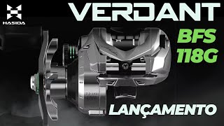 Carretilha VERDANT BFS 118G É BOA VIDEO DE LANÇAMENTO [upl. by Aleakim]