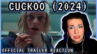 CUCKOO 2024  OFFICIAL TRAILER REACTION [upl. by Odrarej]