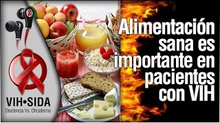 Alimentación sana es importante en pacientes con VIH [upl. by Regazzi]