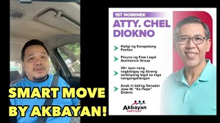 Chel Diokno to run for partylist rep with Akbayan [upl. by Renate]