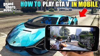 How to Play Gta 5 in Mobile  Gta 5 Mobile Download  Playing GTA 6 For New Map With Techno Gamerz [upl. by Lareneg418]