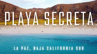 VISITAMOS UNA PLAYA SECRETA EN LA PAZ BAJA CALIFORNIA SUR😍 [upl. by Yssep]