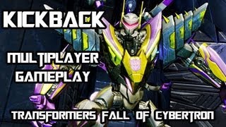 Transformers Fall of Cybertron  Insecticon Kickback Multiplayer Gameplay w Commentary [upl. by Jennine555]