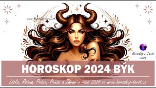 Horoskop Býk 2024  Roční Horoskopy pro znamení Býk od věštkyně  HoroskopTarotcz 2024 [upl. by Nevak947]