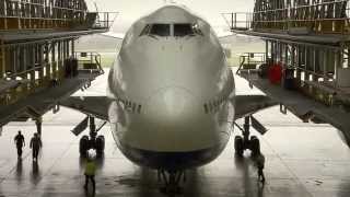 British Airways Boeing 747400 in DCheck [upl. by Sybila]