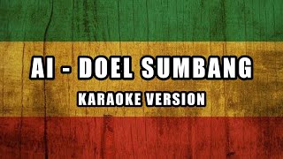 AI  Doel Sumbang Karaoke Reggae Ska Female [upl. by Frasch394]