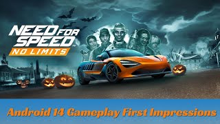 NFS No Limit Android 14 Gameplay First Impressions [upl. by Grew600]