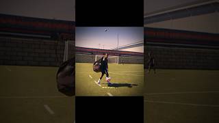 Best Trickshot  ☠️🔥edits funny trending shorts football [upl. by Aiasi587]