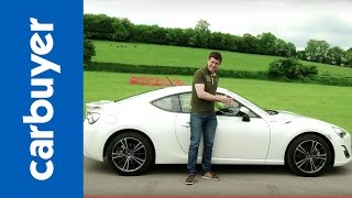 Toyota GT86 Scion FRS coupe 2013 review  Carbuyer  Mat Watson [upl. by Enitselec353]