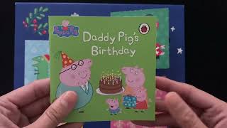 4 Daddy Pig’s Birthday Advent Calendar Book Collection  Read Aloud Books For Children [upl. by Prescott]