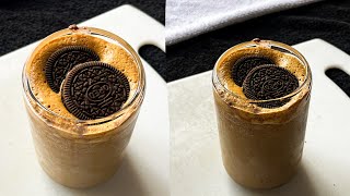 Oreo Coffee Recipe  How to Make Oreo Coffee At Home [upl. by Cosma]