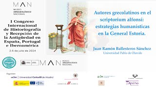 Autores grecolatinos en el scriptorium alfonsí estrategias humanísticas en la General Estoria [upl. by Abisia]