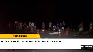 ACIDENTE EM SÃO GONÇALO DEIXA UMA VÍTIMA FATAL [upl. by Kazimir]