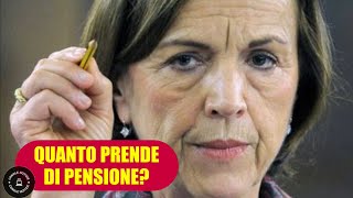 Quanto prende di pensione Elsa Fornero Cifre da non credere [upl. by Aliekat]