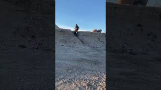 Climbing the ruts at the gravel pit on my kx85 [upl. by Dempsey198]