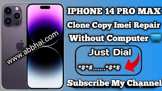 IPHONE 14 PRO MAX Copy Imei Repair Done imei [upl. by Kaleena]