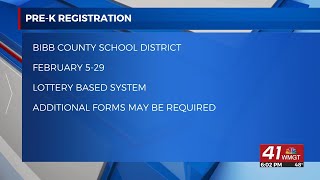 PreK registration has officially begun in Bibb County [upl. by Ber339]