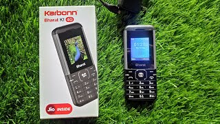 KARBONN BHARAT K1 4G UNBOXING [upl. by Lettig]