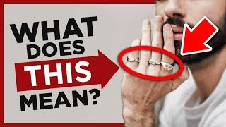 Ring Finger Meaning amp Symbolism  How To Wear Rings Mans Video Guide  RMRS [upl. by Adis]