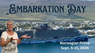 NORWEGIAN PRIMA EMBARKATION DAY From Reykjavik Iceland [upl. by Yhtrod]