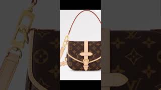 New Louis Vuitton Saumur BB Handbag shorts lv luxury newrelease [upl. by Fredie]