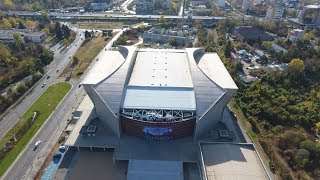 Arena Armeec  the best place for sports and concerts in Sofia filmed with a drone [upl. by Llednav]