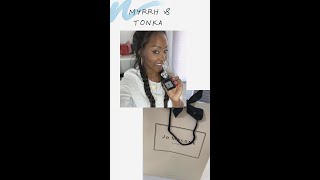 Jo Malone Myrrh amp Tonka Cologne Intense Unboxing and TARTE Juicy Lips review [upl. by Atikam]