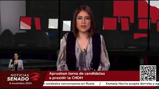 Terna de candidatas a presidir la CNDH [upl. by Ilyah]