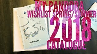 Creating a Pandora Wishlist SpringSummer 2018 [upl. by Piane]