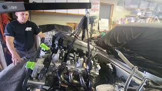 Roadster Shop Camaro gets an upgraded engine swap and a 10 speed [upl. by Esyned40]