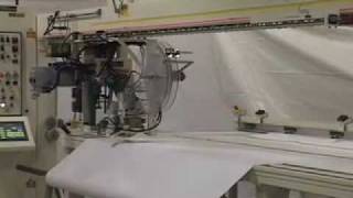 Automated Tarp Welding System Dispensing amp Welding Webbing Strips  112 Extreme [upl. by Novia444]