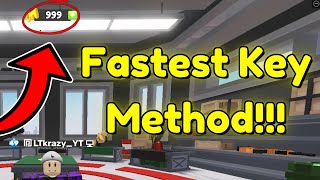 Updated Fastest KEY FARM METHOD in RIVALS Roblox [upl. by Etnoek636]