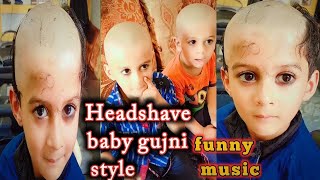 Headshave crying Boy Types Of Kids In Saloon  Funny Headshave l Tind Adil Barbar [upl. by Luahs]