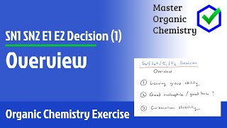 SN1 SN2 E1 E2 Decision 1  Overview [upl. by Cherlyn295]