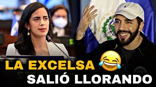 SALIÓ LLORANDO😂 Diputada OFENDIÓ a Bukele y así la cagn a piñas en plena asamblea [upl. by Yancey519]