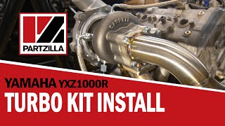 Yamaha YXZ1000R Turbo Installation  YXZ1000R Engine Rebuild  Partzillacom [upl. by Ethelin]