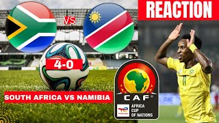 South Africa vs Namibia 40 Live Africa Cup Nations AFCON Football Match Score Highlights Bafana [upl. by Sidalg]