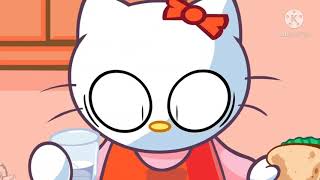 wait hello kitty doesnt have a mouth look at the description [upl. by Marsh]