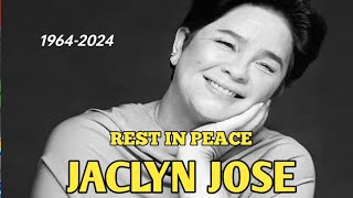 JACLYN JOSE PUMANAW NA SA EDAD NA 59ANG DAHILAN [upl. by Inele]