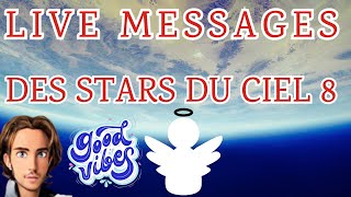 LIVE Messages des stars du ciel 8 👉 DELPECHJOHNNYBALAVOINE COLUCCIGAINSBOURGBIRKIN GREG 💙🙏😇 [upl. by Armahs]