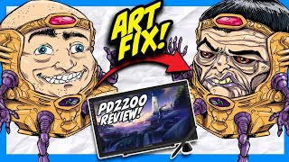 MODOK Gets FIXED with the GAOMON PD2200 Drawing Tablet Review [upl. by Llednik]