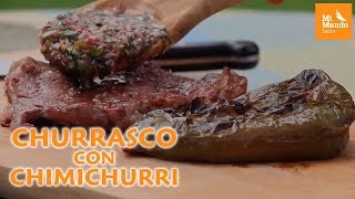 ¿Cómo preparar un rico churrasco con Chimichurri  🥩 [upl. by Yrol577]