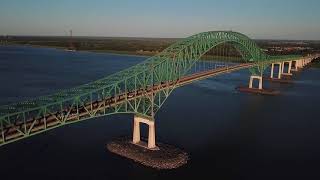 Pont Laviolette à TroisRivières PQ le 30 août 2018 [upl. by West181]