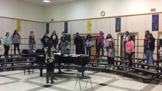 CCHS Chorale Women  Excerpt from quotAve Mariaquot by Guy Forbes [upl. by Wallie545]