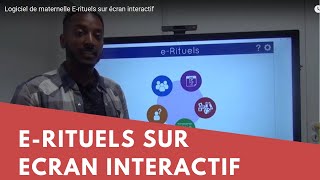 Logiciel de maternelle Erituels sur écran interactif [upl. by Darahs]