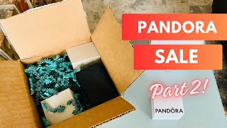 PANDORA Sale Unboxing 20232024 ❄️❤️  Part 2 [upl. by Kirwin]